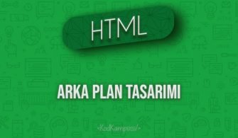 HTML Arka Plan Tasarımı