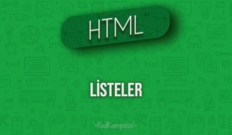 HTML Listeler