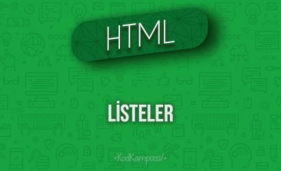 HTML Listeler