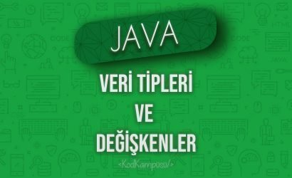 java veri tipleri ve değişkenler