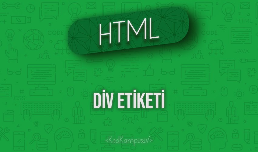 HTML Div Etiketi