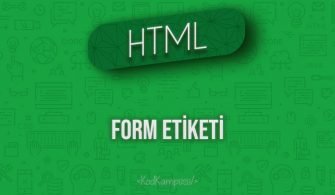 HTML Form Etiketi