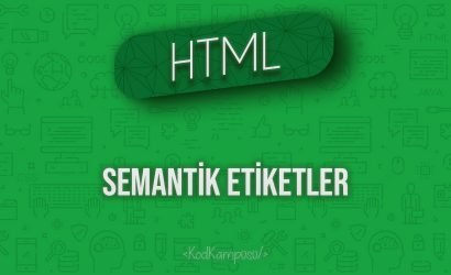 HTML Semantik Etiketler