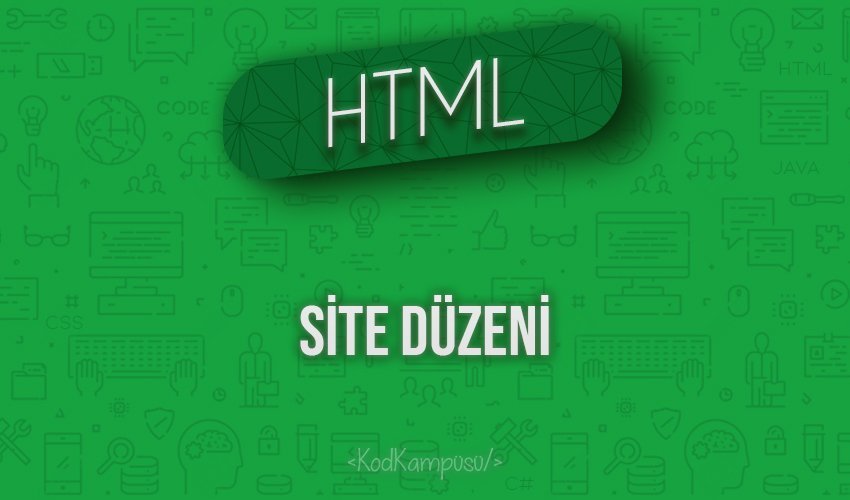 HTML Site Düzeni