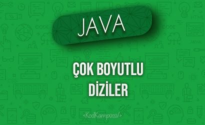 Java'da Çok Boyutlu Diziler