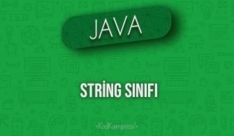 Java'da String Sınıfı