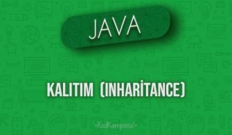 Java'da Kalıtım (Inheritance)