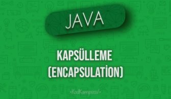 Java'da Kapsülleme (Encapsulation)