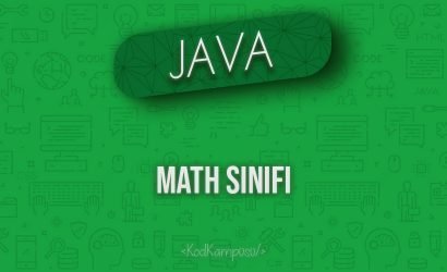 Java'da Math Sınıfı