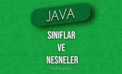 java'da sınıflar ve nesneler