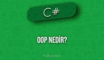 C# OOP Nedir?