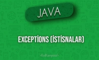 Java'da Exceptions (İstisnalar)