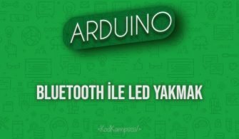 Arduino Bluetooth ile LED Yakmak