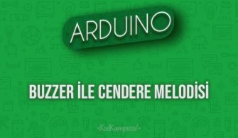 Arduino Buzzer ile Cendere Melodisi