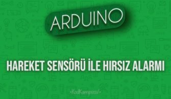 Arduino Hareket Sensörü ile Hırsız Alarmı