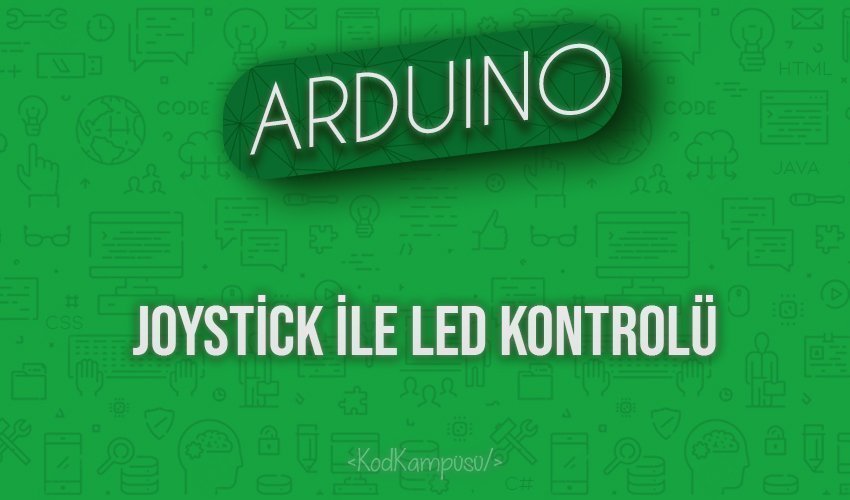 Arduino Joystick ile LED Kontrolü