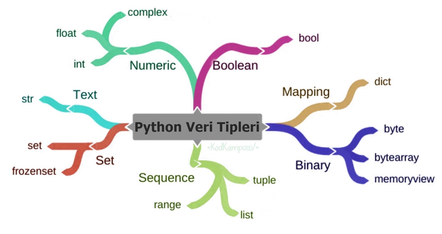 Python veri tipleri