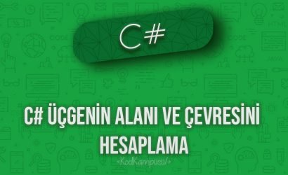 C# üçgenin alanını ve çevresini hesaplama