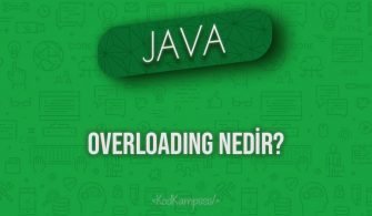 Java Overloading Nedir?