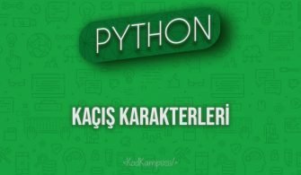 Python Kaçış Karakterleri