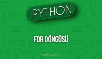 Python For Döngüsü