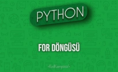 Python For Döngüsü