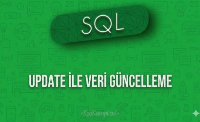 SQL UPDATE ile Veri Güncelleme